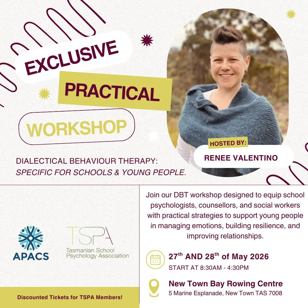 ✨ We&rsquo;re so excited to announce that this year we&rsquo;ll be hosting a two-day DBT workshop with the incredible Renee Valentino!

🎟️ Watch this space for ticket release dates and further details &mdash; coming soon.