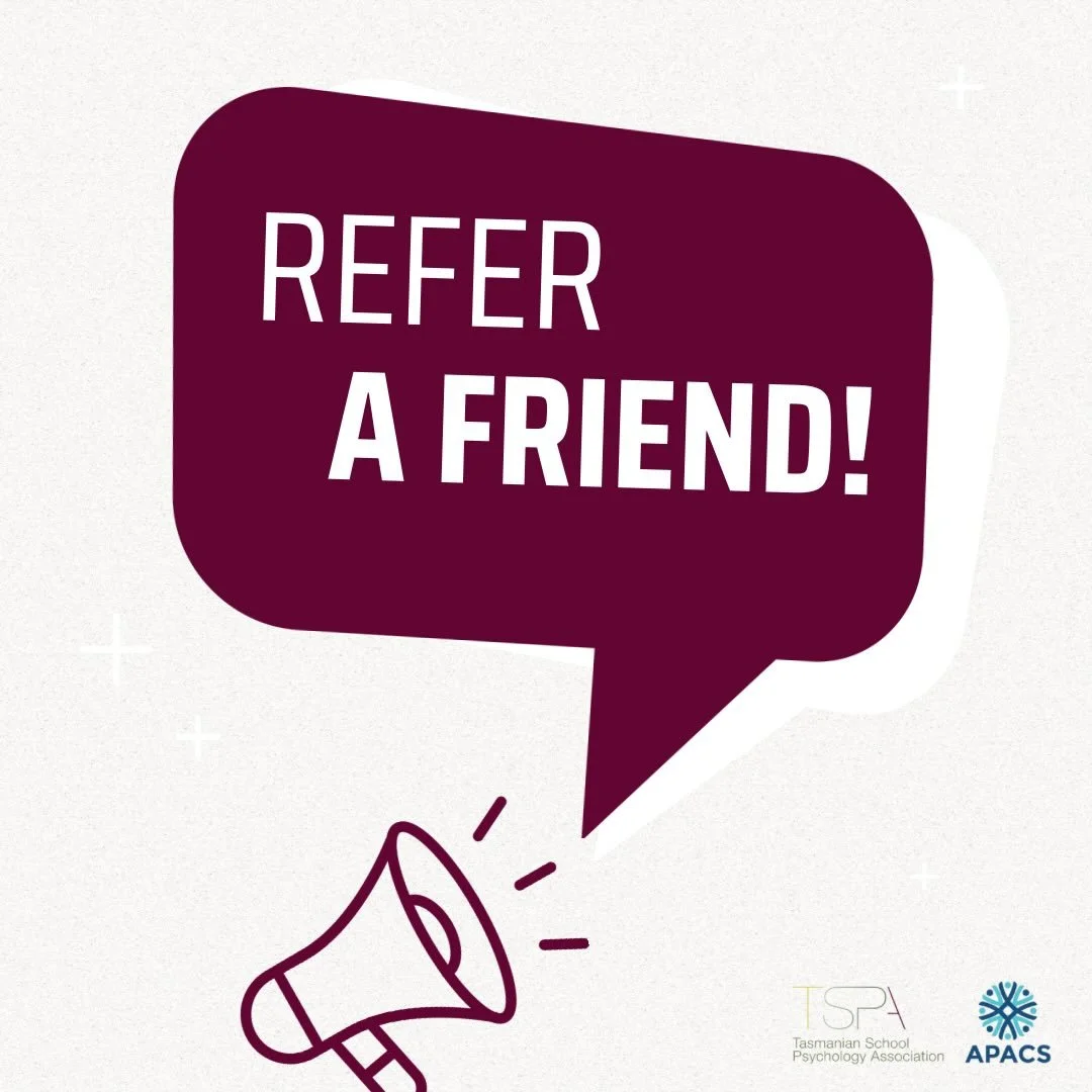 🤝 Refer a Friend to TSPA! 🤝

Love being part of TSPA? Share it with a colleague!
When you refer a friend and they sign up as a TSPA member, you&rsquo;ll receive a $10 voucher to Room for a Pony as a little thank you ☕🍰

It&rsquo;s a win&ndash;win: