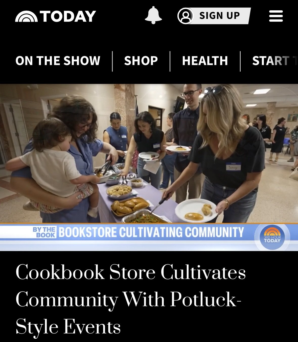 The Today Show did us the great honor and favor of reairing November&rsquo;s segment this morning. My half-baked plans for a &ldquo;year in review&rdquo; post got junked, because I can&rsquo;t imagine a better way to sum up what 2025 has been and wha