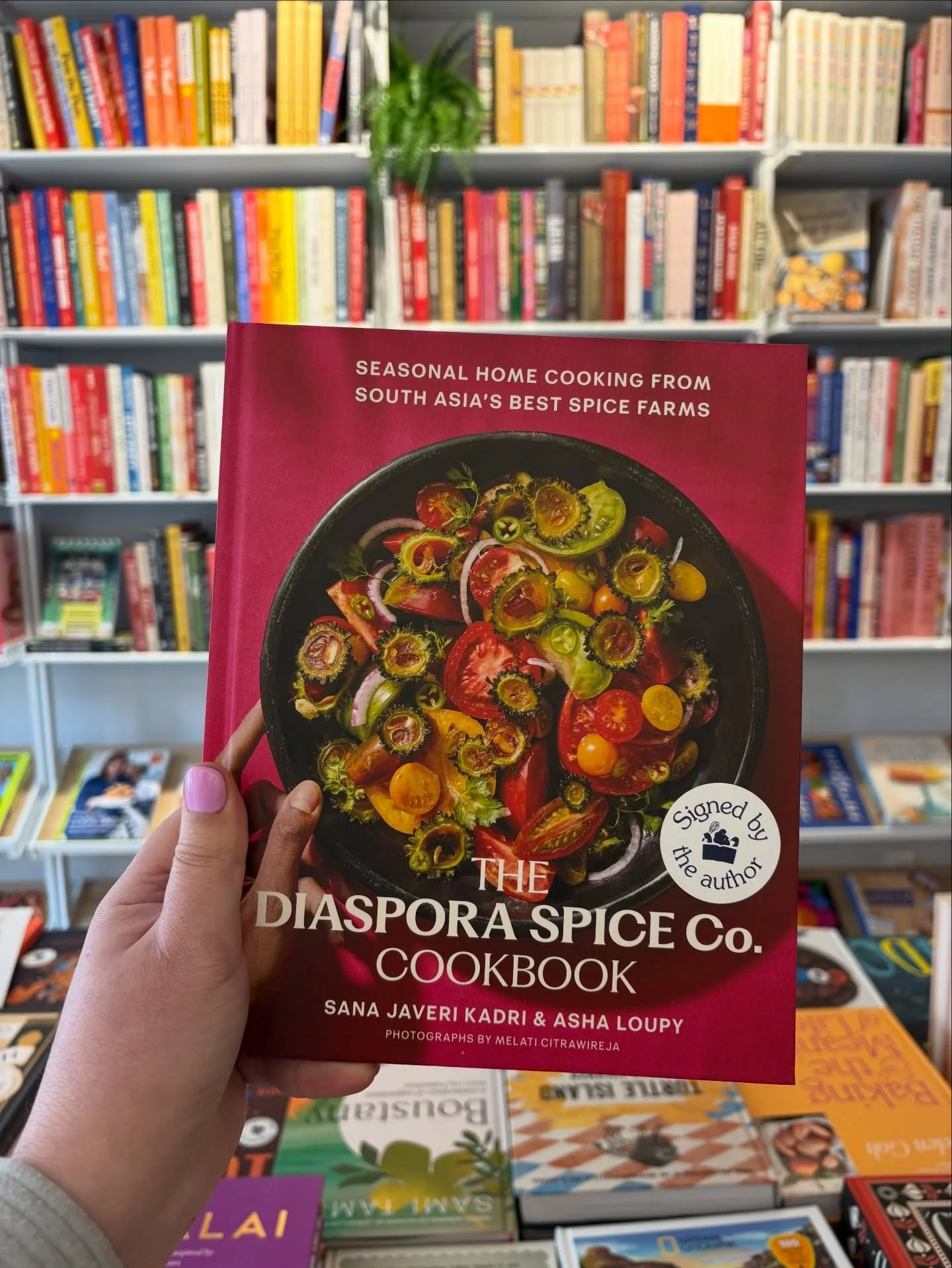 Little tour of some of the signed books currently gracing our shelves! 

(For the anti-sticker among you: a blast with a hair dryer released them in a snap.)