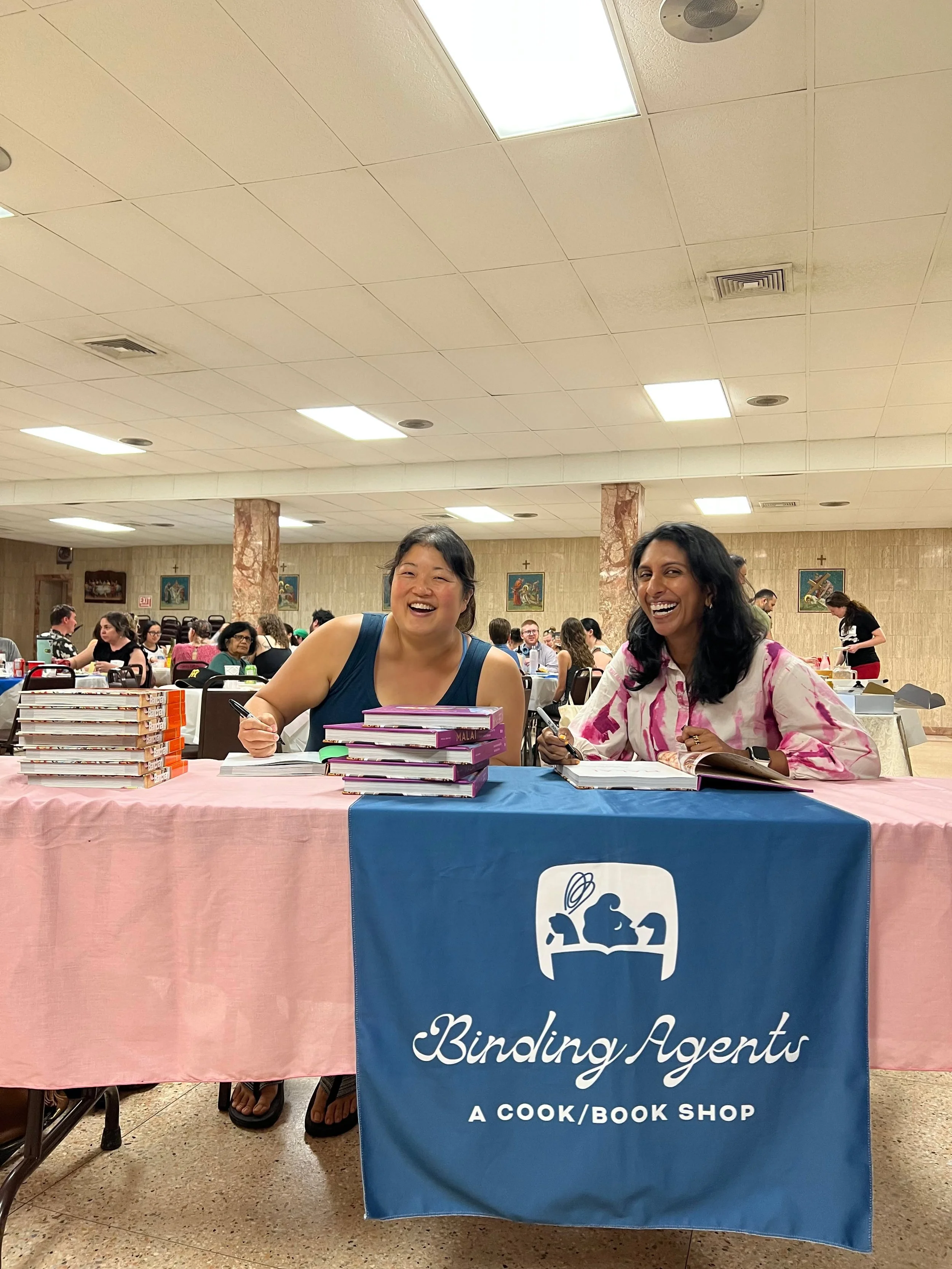May's Cookbook Club celebrated Asian American, Native Hawaiian, and Pacific Islander month with a glorious feast of recipes by AANHPI authors! In the company of amazing author friends @carochoe (BANCHAN) and @pooja_bavishi_ (MALAI), we dug into dishe