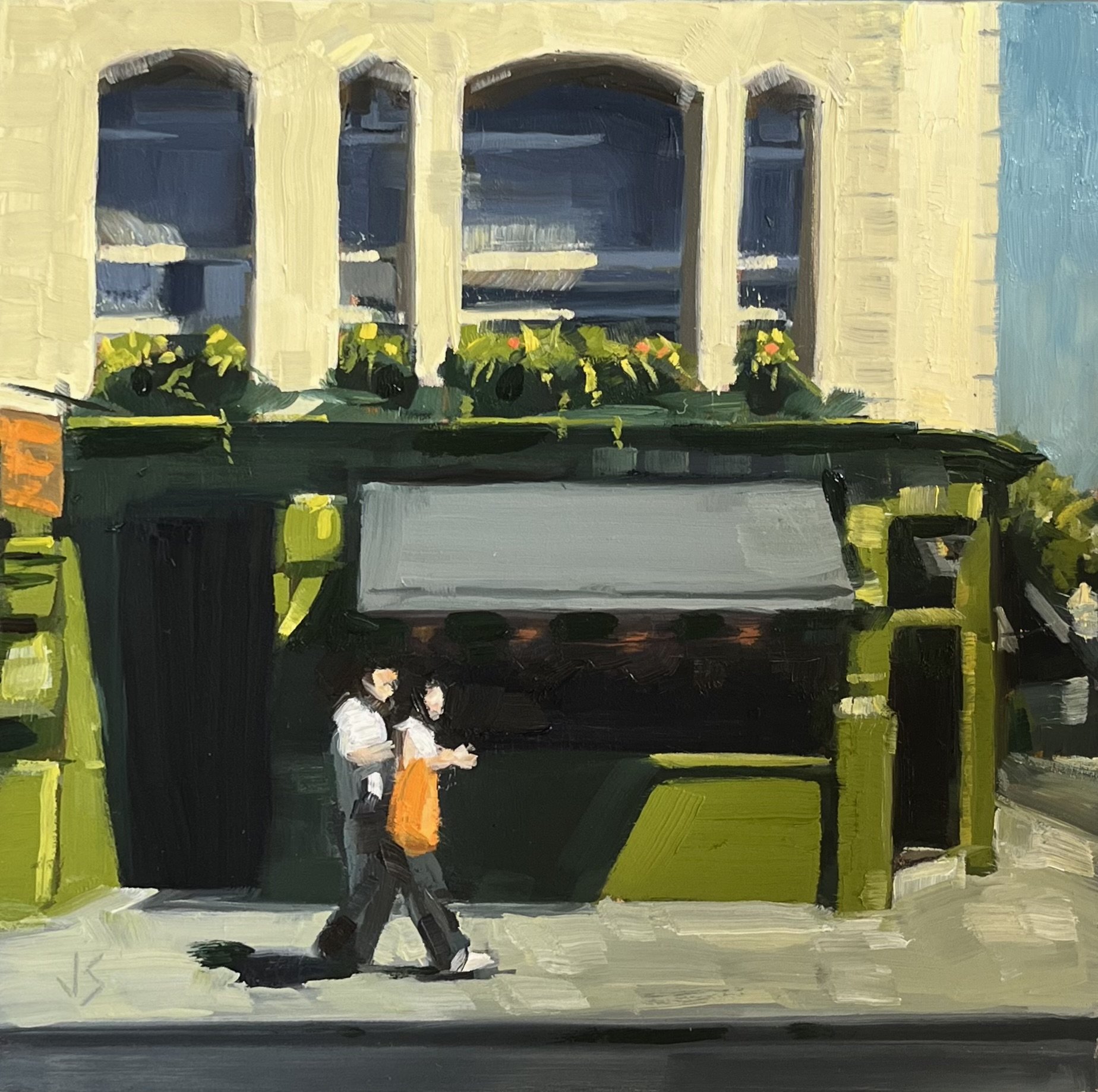 Sunday in Notting Hill, 8"x18"