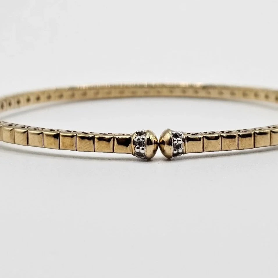 Sterling Silver Gold Plated Bracelet