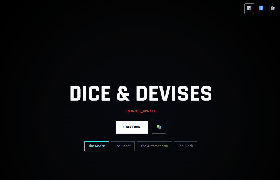 Dices and Devices Fully Functional Game