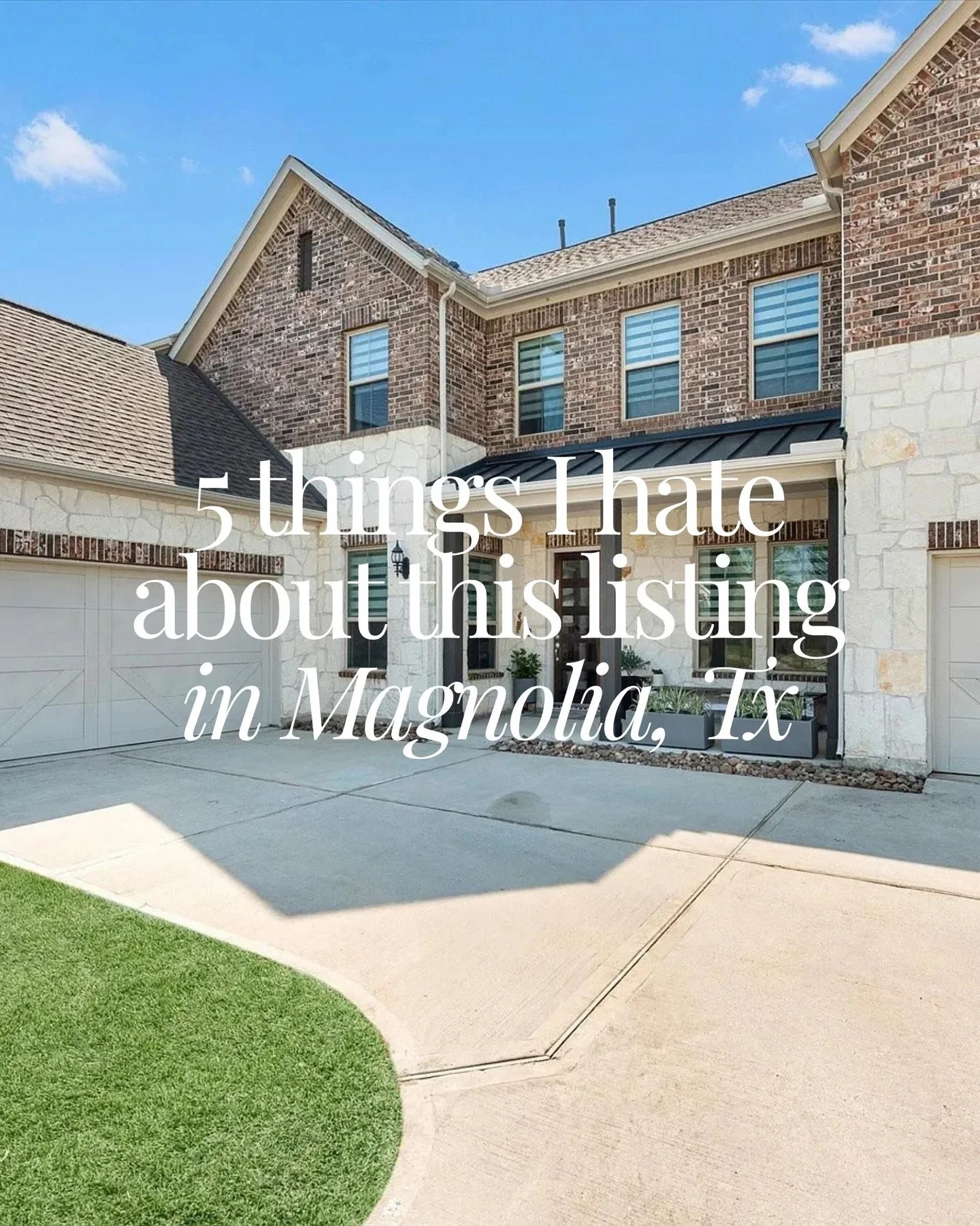 Ugh so much to hate about this home for sale in Magnolia. 😉 

Between the natural light, tall ceilings and huge backyard this house has literally has nothing going for it&hellip; 

If this is your vibe, DM us &ldquo;Magnolia&rdquo; and I&rsquo;ll se