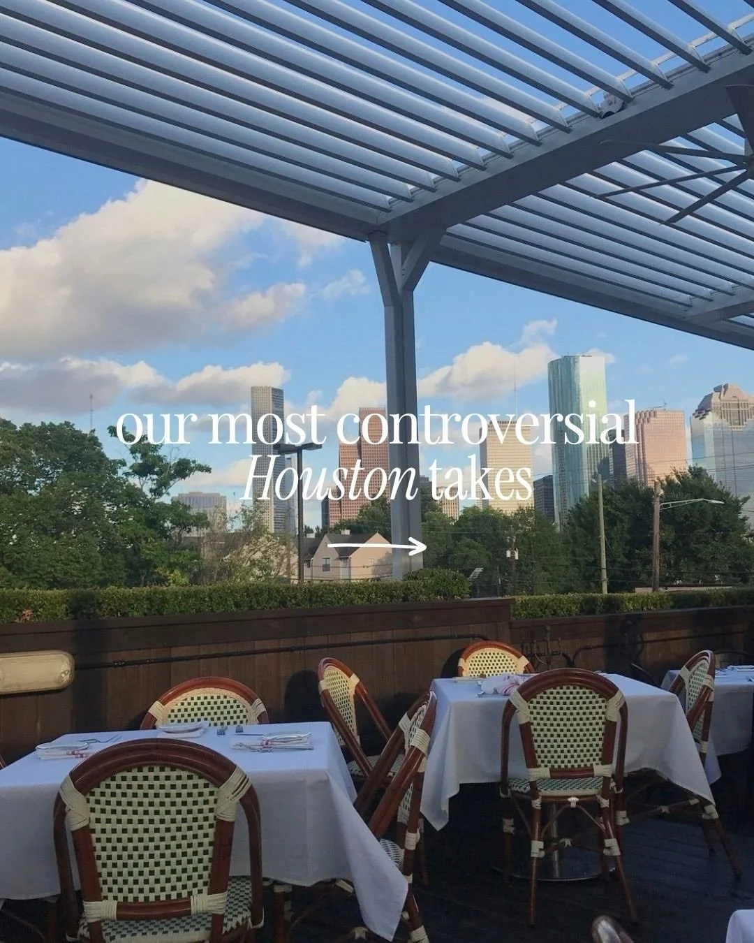 After 30+ years living in Houston, no one can convince us these takes aren&rsquo;t accurate.

If you have a Houston hot take that deserves a spot on this list, drop it below. This might call for a part two.

If we haven&rsquo;t met, we are Schroeder 