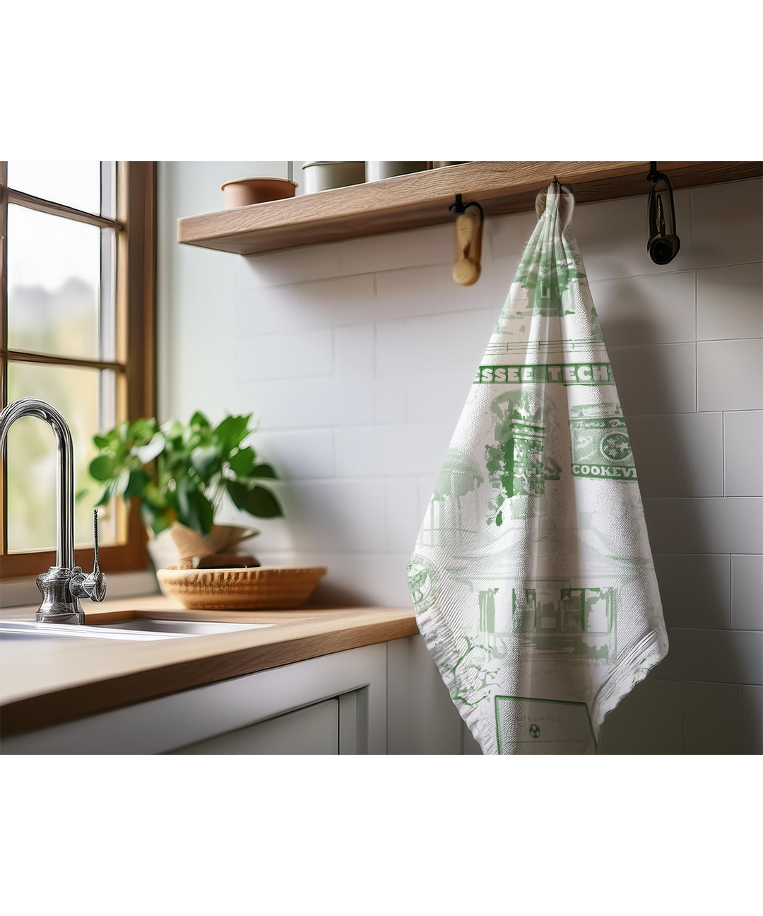 Cookeville Green Tea Towel