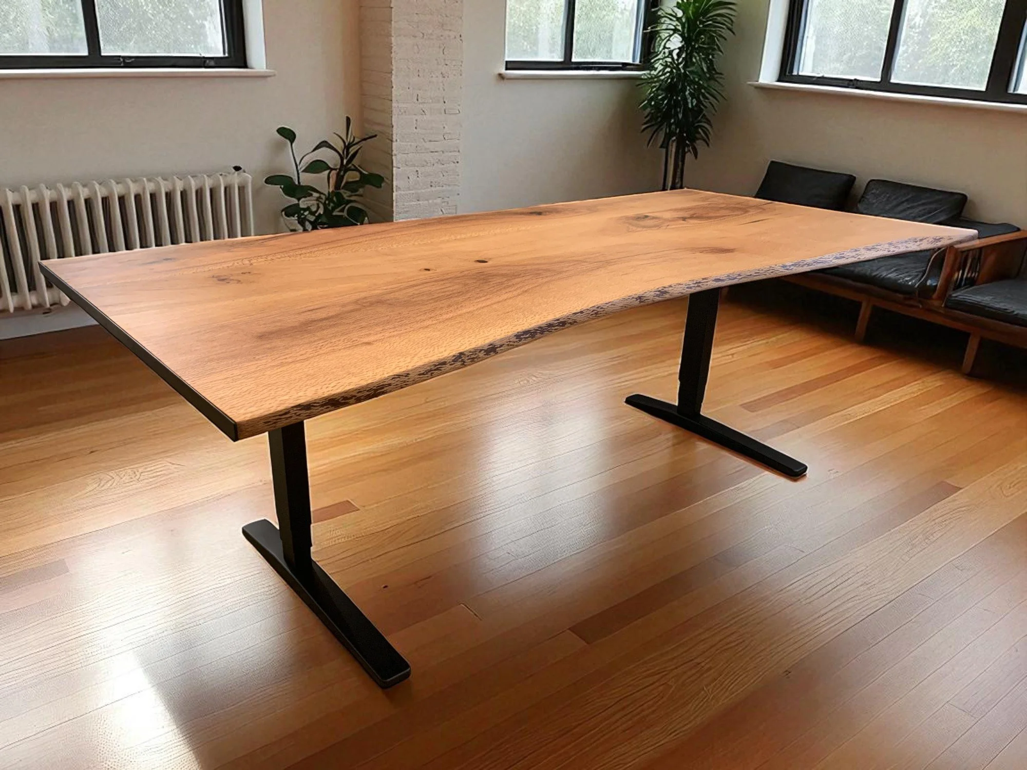 boak live edge custom furniture standing desk