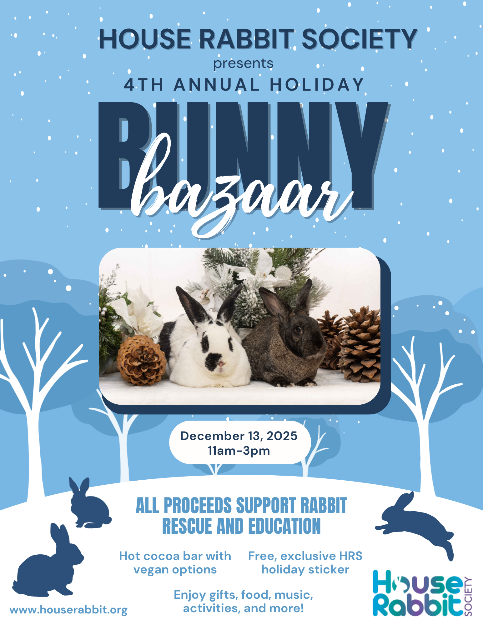 4th Annual Holiday Bunny Bazaar