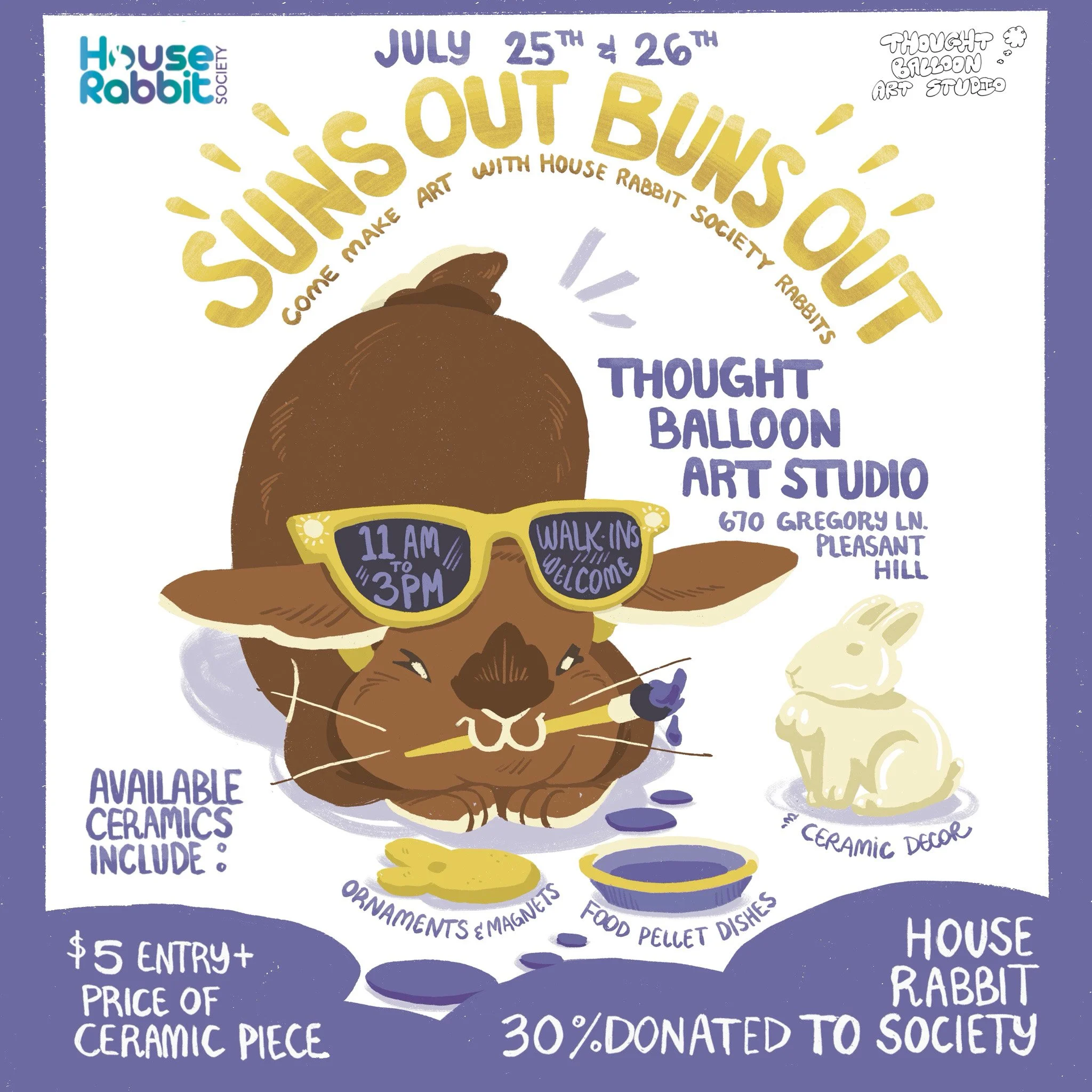 Suns Out Buns Out Art Event