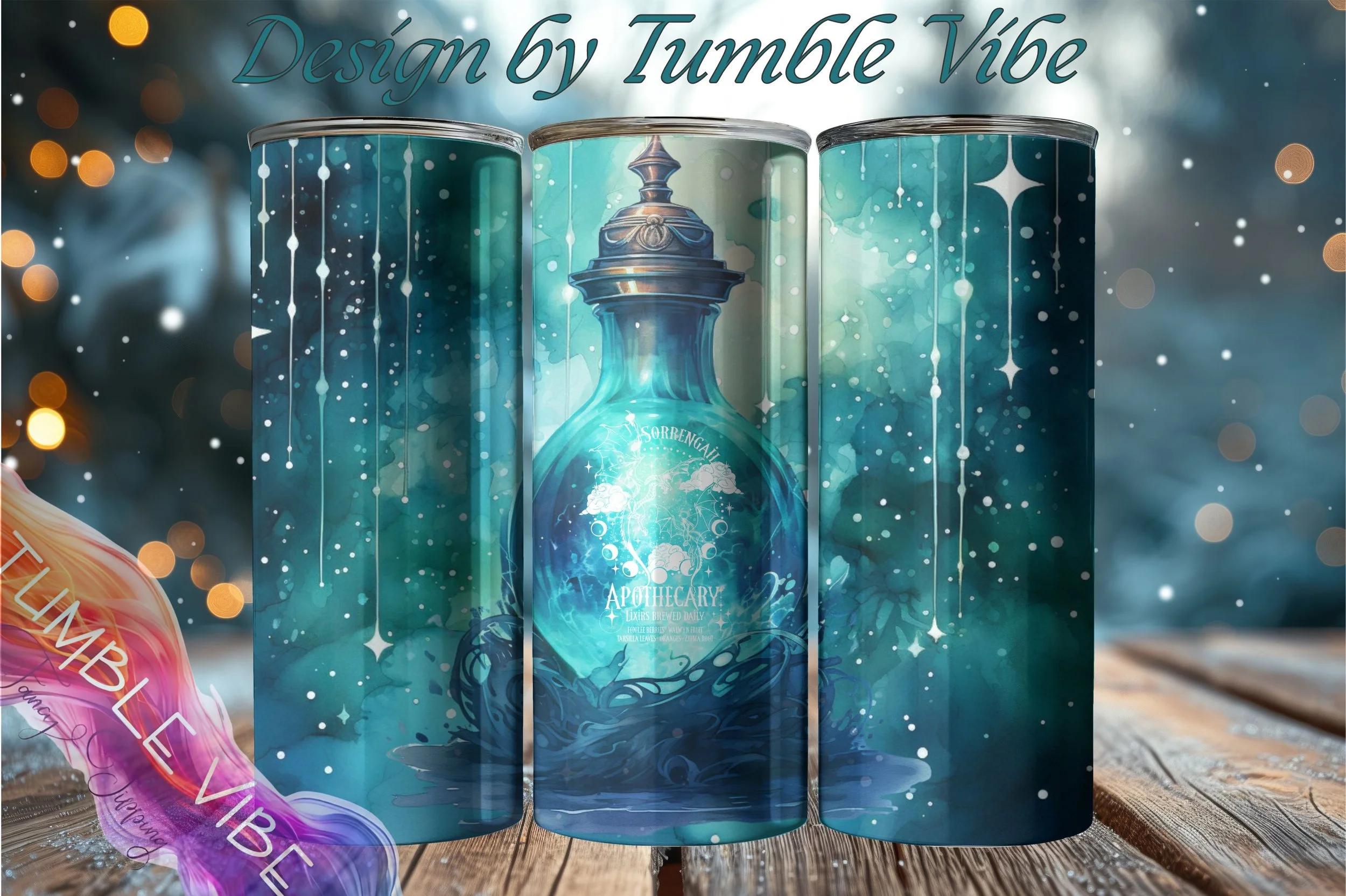 Sorrengail Apothecary - Design by Tumble Vibe - 20oz Stainless Steel Tumbler