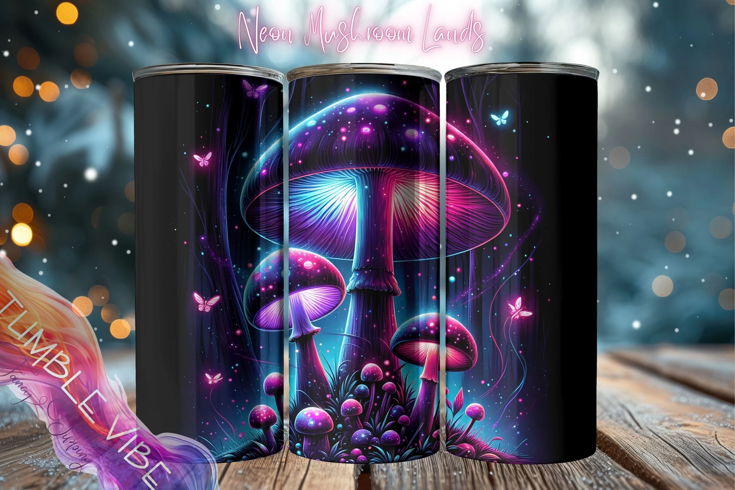 Neon Mushroom Lands