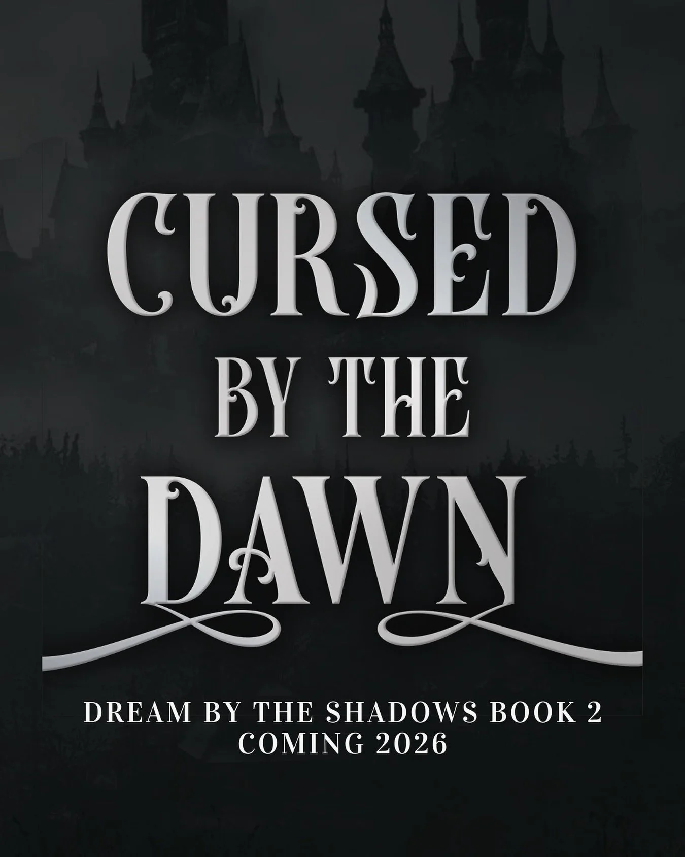 🩶TITLE REVEAL🩶

CURSED BY THE DAWN is a direct sequel to the instant NYT bestseller DREAM BY THE SHADOWS. It&rsquo;s the final book in the Shadow Weaver Duology, and it comes out in 2026 (so you won&rsquo;t have to wait long to read the conclusion 