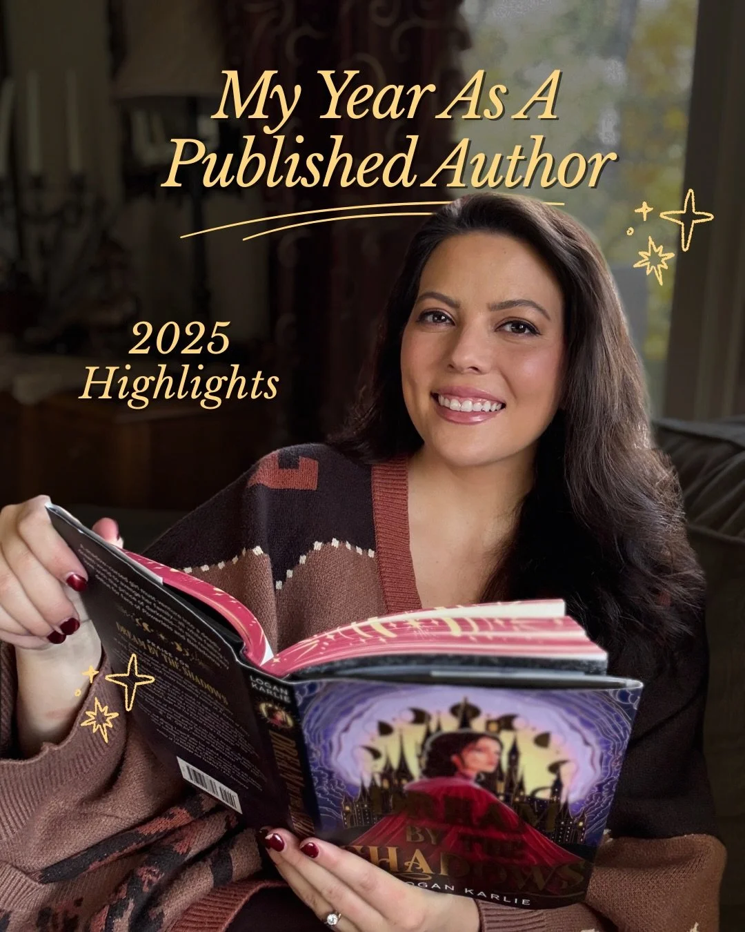 Wow. What a year it&rsquo;s been! 😭✨

In 2024, I signed with my agents and sold my first book. It was a DREAM of a year for several reasons, and it changed my life. But in 2025, dreams that once felt intangible finally took root &mdash; from meeting