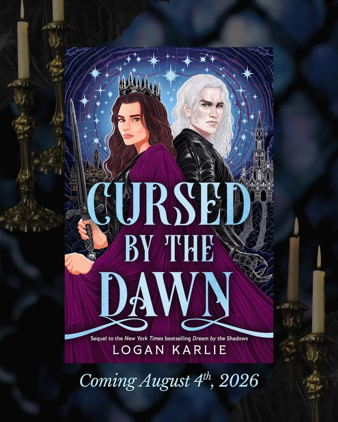 So excited to share that Barnes and Noble is having its final sale of the year, and you can pre-order the deluxe edition of CURSED BY THE DAWN for 25% off! The paperback for Dream by the Shadows is part of the pre-order sale, too! If you&rsquo;ve bee