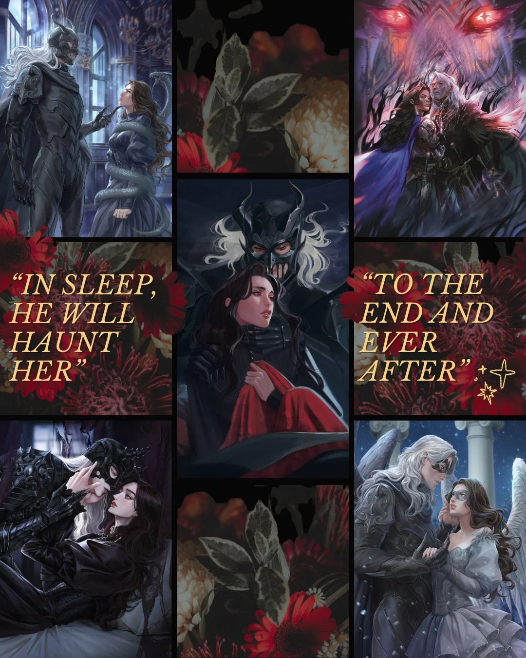 The kingdom&rsquo;s villain needs her help&hellip; ✨❤️&zwj;🔥

Excerpt of Esmer meeting her kingdom&rsquo;s villain (her greatest enemy) for the first time is from the fantasy book Dream by the Shadows by @authorlogankarlie. Art by @kotikomori, @pang