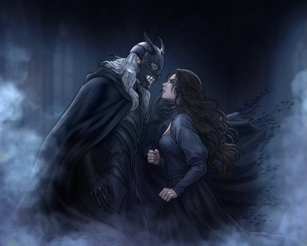 In this dreamy gothic fantasy, Esmer meets her kingdom&rsquo;s villain, the prince of darkness, in a shadow-drenched dream world that feels more like a nightmare. He&rsquo;s masked. Armored. Wicked. So why does he look so sad? 

This gorgeous and per