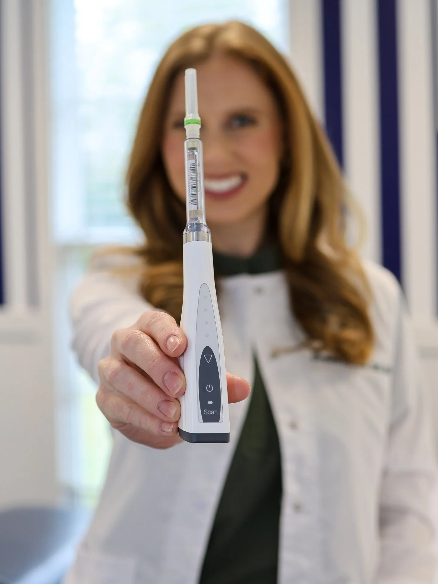 Meet your child&rsquo;s new best friend 🦷💚

This smart little device helps us deliver numbing medication slowly and gently, which means less pressure and more comfort during treatment. By controlling the flow, it helps kids stay calm and relaxed wh