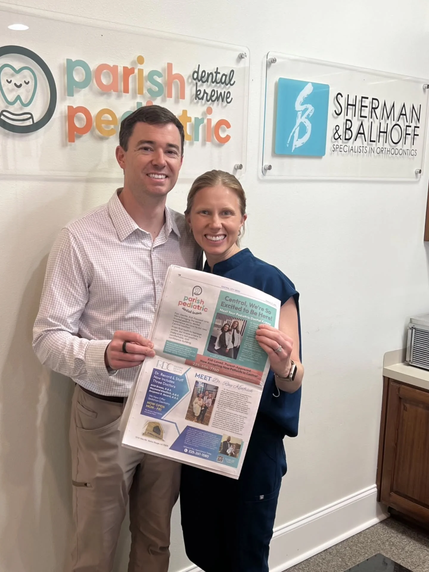 Central, it&rsquo;s all in the family 💙

From Sherman and Balhoff serving generations of families, to husband Dr. Ray caring for smiles at Record Dental Center. Now Dr. Elizabeth Sherman Kleefisch is welcoming little ones at Parish Pediatric in Cent