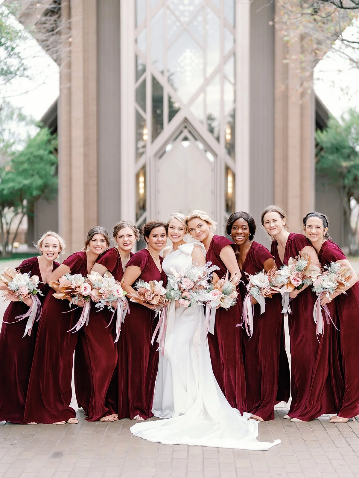 Bridal Party bouquets by Kathy Reynolds Wedding Florist.jpg