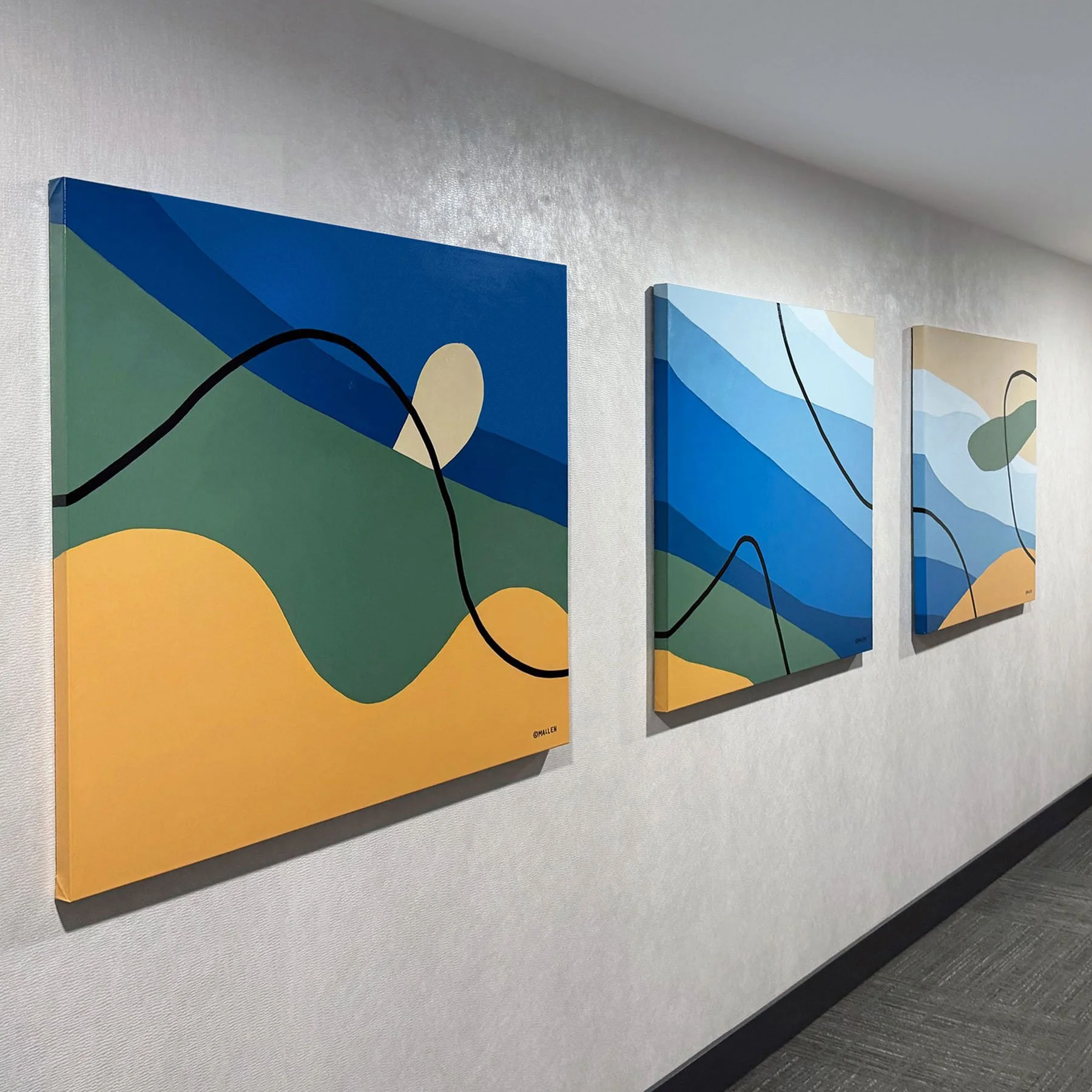 Kananaskis View Triptych →