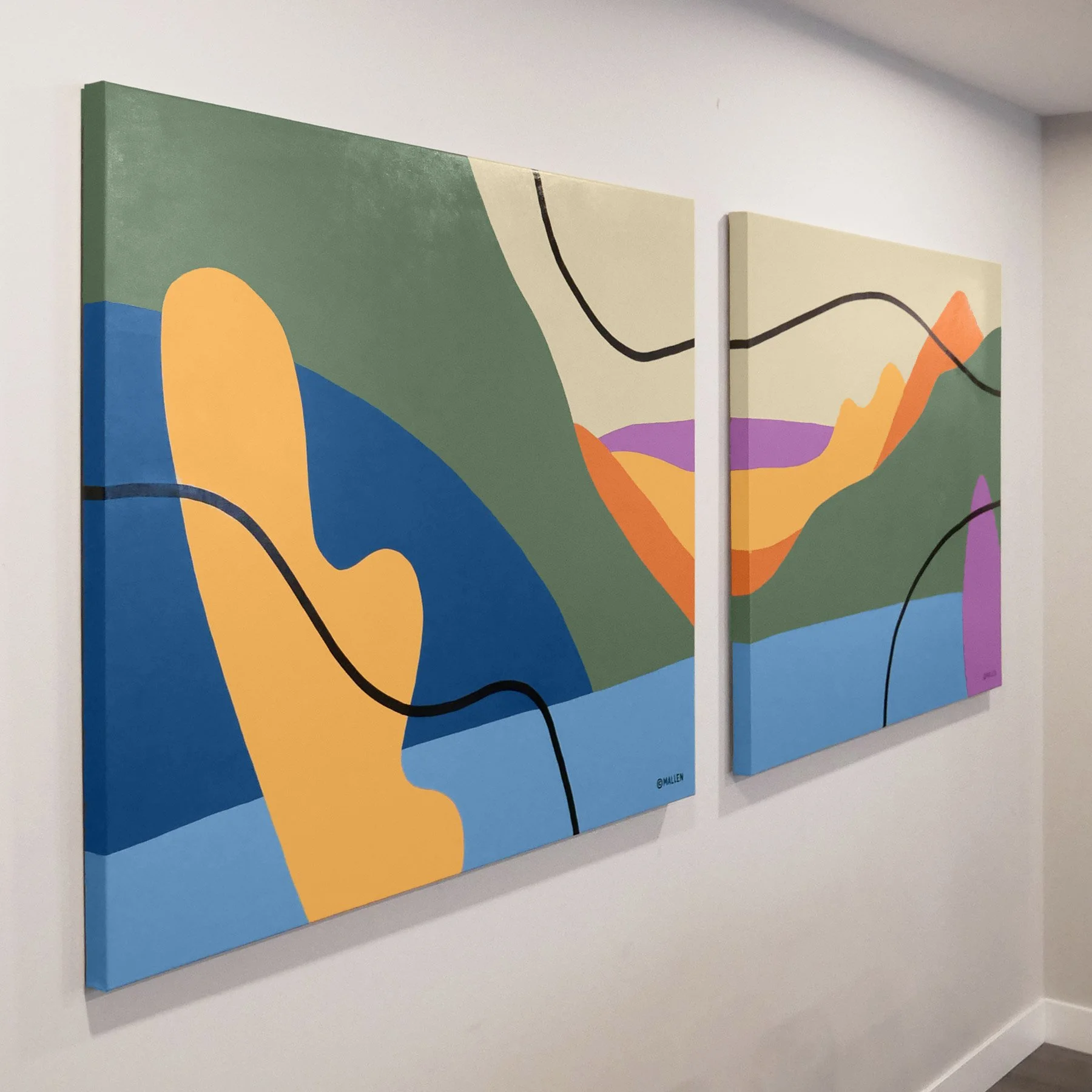 Lake Louise Diptych →