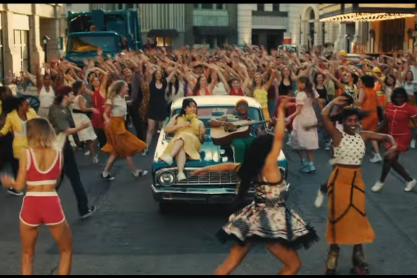 LA Roller Skate Performs Choreography on Studio Lot