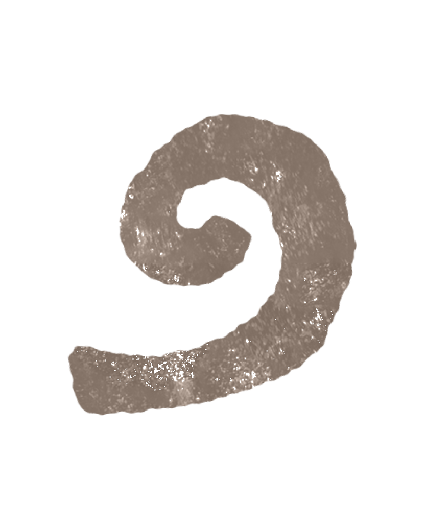 Número 2 en un estilo de arte en relieve con textura arenosa sobre fondo de color gris