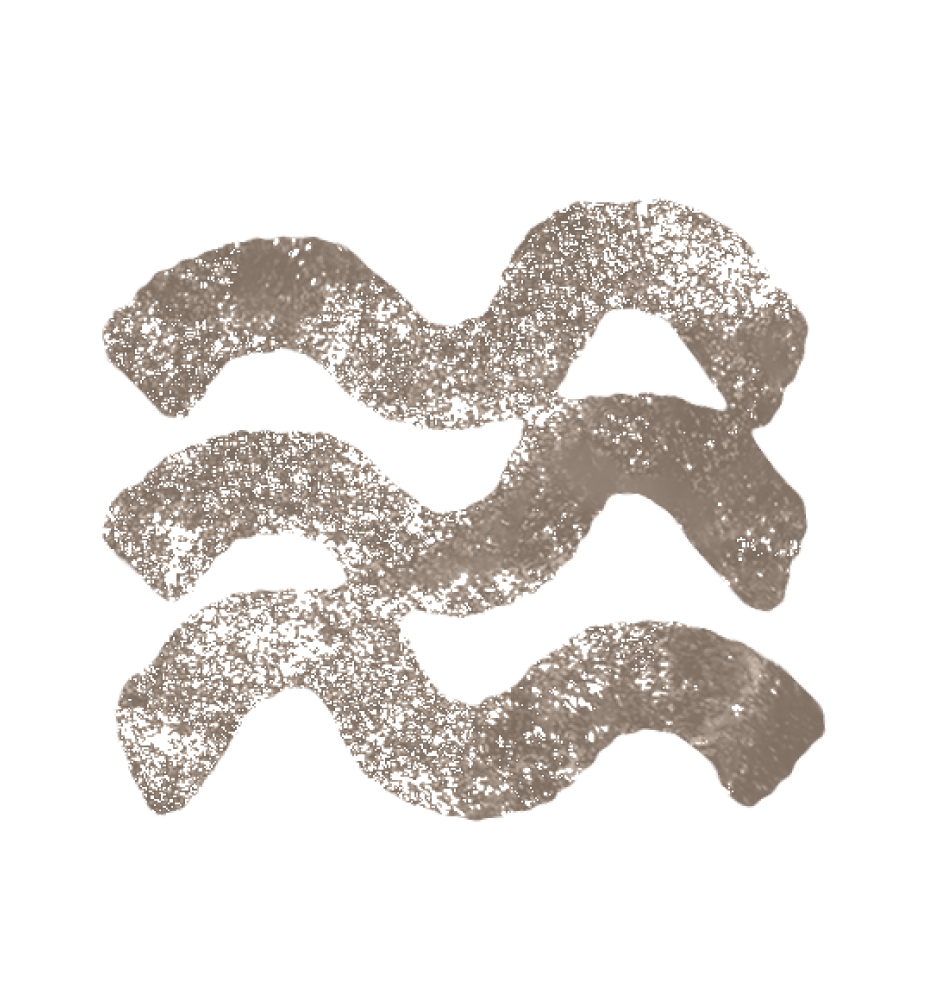 Diseño abstracto de formas onduladas en tonos beige sobre fondo negro.