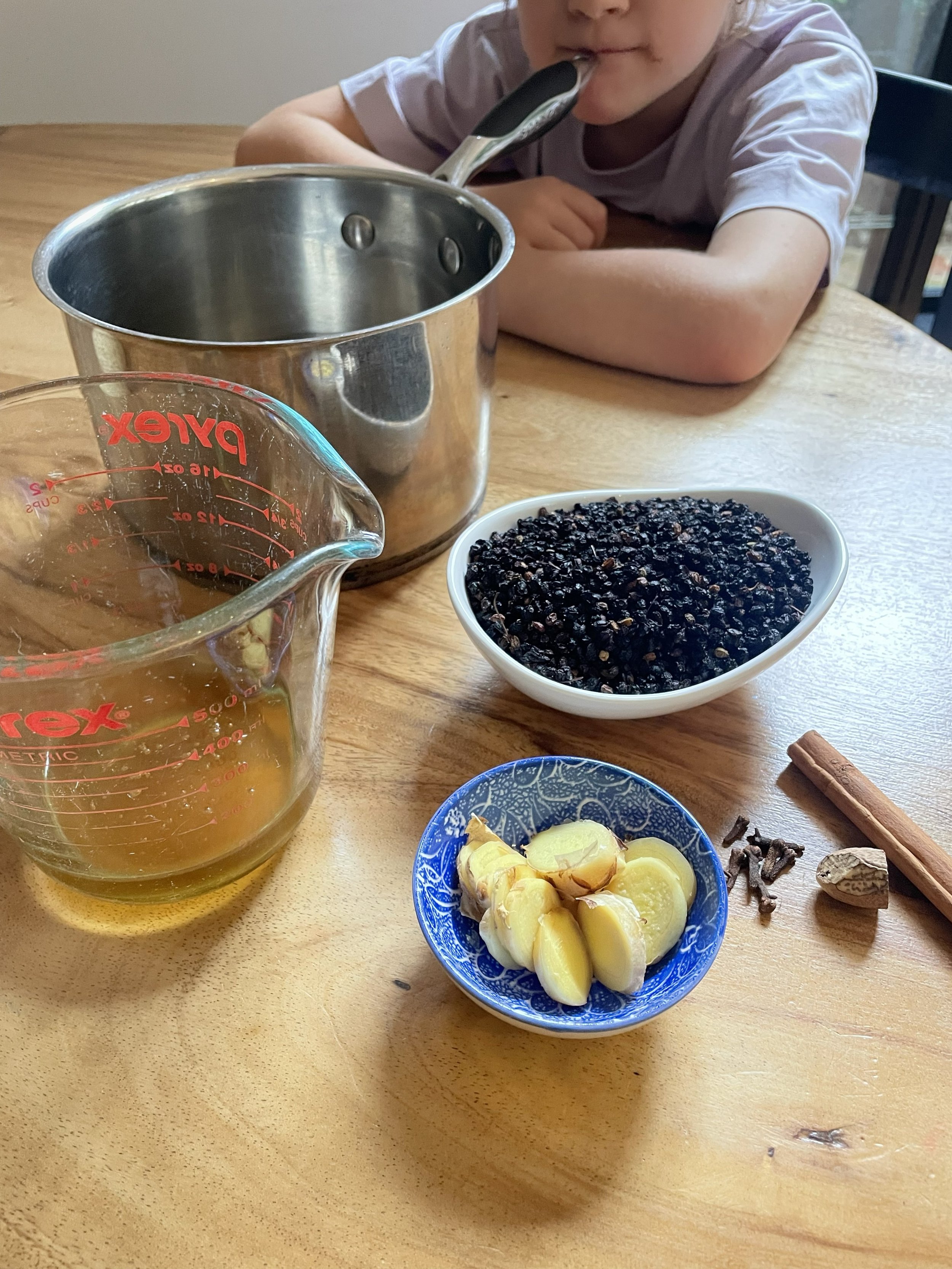 Homemade Elderberry Syrup