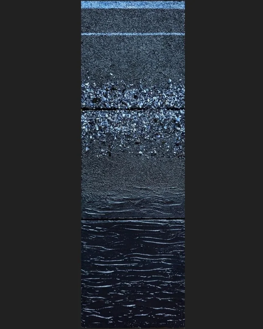 Breathing Underwater (2024)
6&quot; x 18&quot;
Acrylic on Canvas