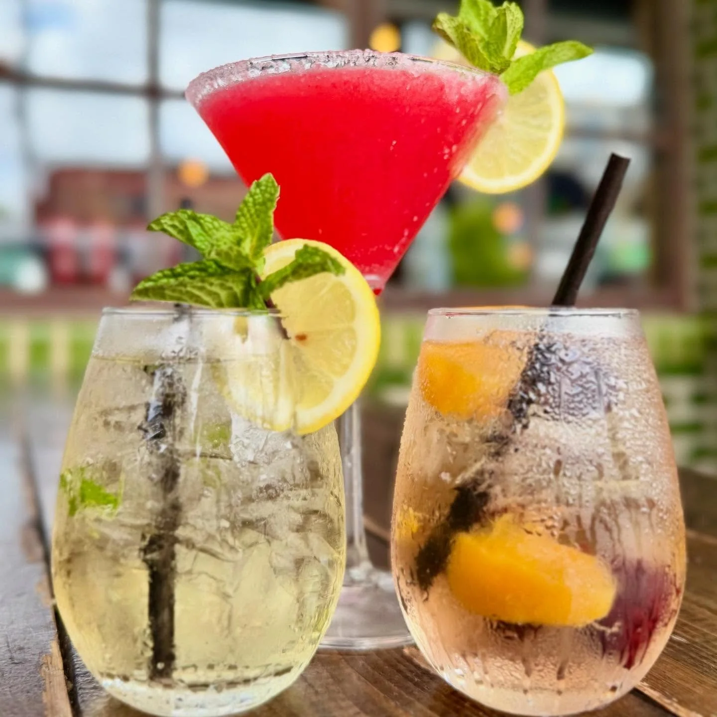 Take a break from Woodland Art Fair heat this weekend! Our new Summer cocktails are out and ready to refresh you 😍 🍹 

- Blackberry &amp; Peach Sangria
- Hugo Spritz
- Raspberry Lemon Drop

#summercocktails #sangria #lemondrop #hugospritz #woodland