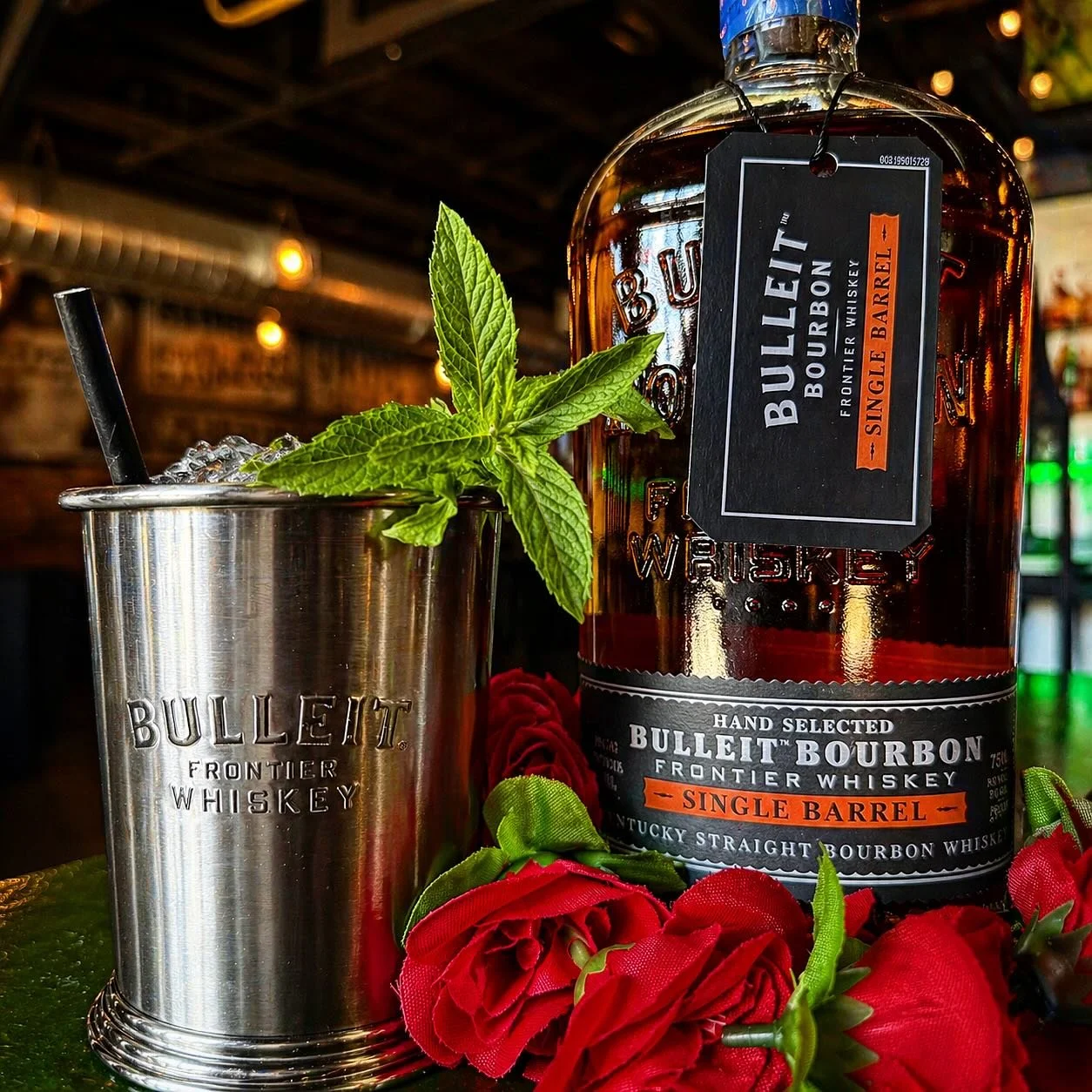 Join us today for the Kentucky Derby! We will be featuring our Bulleitproof Bear Mint Juleps all day. 
Single Barrel Hand Selected Bulleit, Mint, &amp; Sugar. 
Bottles of our Single Barrel Bullet will also be available for $44! 🐎 🌹 🏆 

#ShareTheLe
