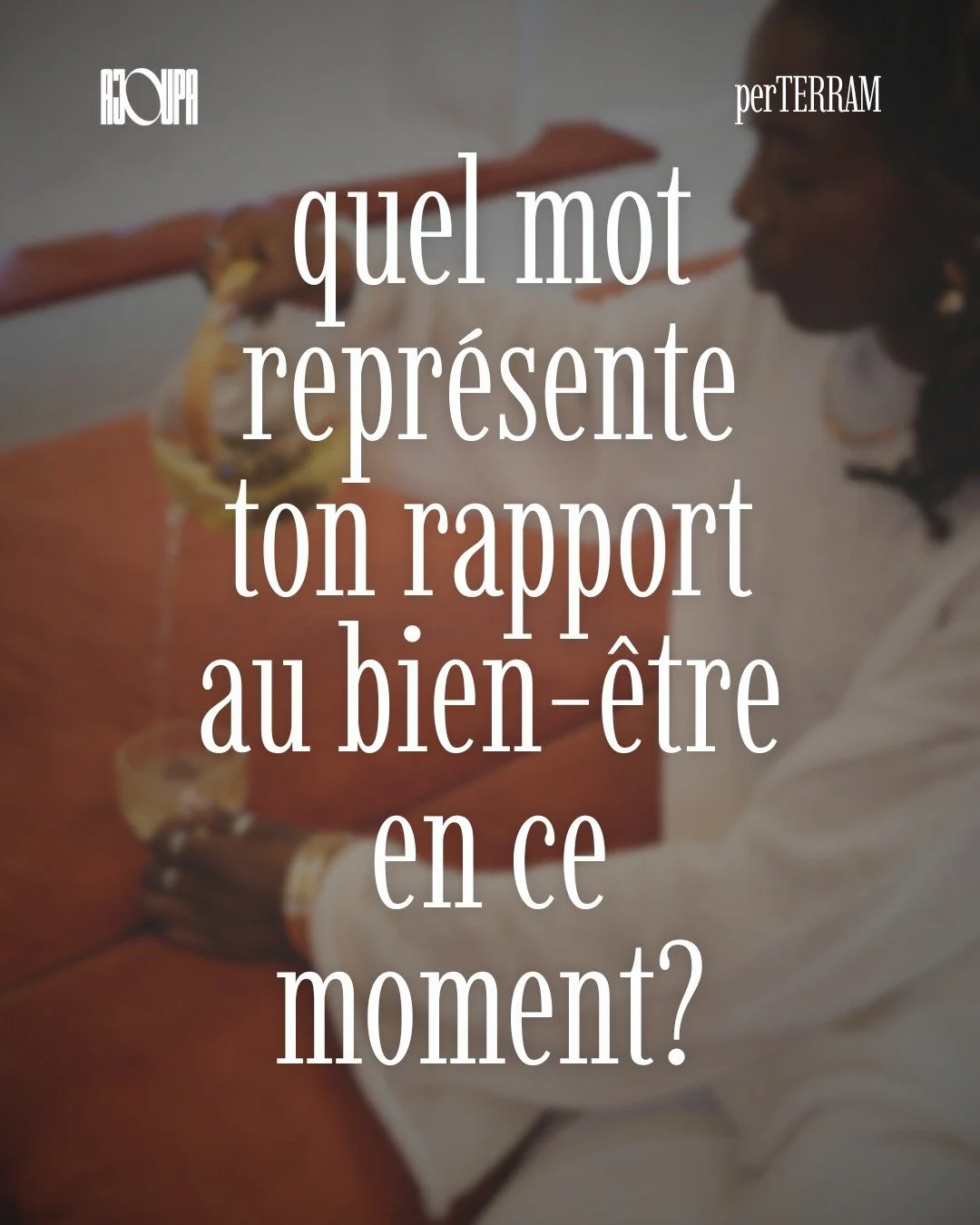 au d&eacute;part, c&rsquo;&eacute;tait cens&eacute; &ecirc;tre un simple brise-glace.

on a pos&eacute; une question toute simple :
quel mot repr&eacute;sente ton rapport au bien-&ecirc;tre en ce moment ?

on pensait y passer 15 minutes... &ccedil;a 