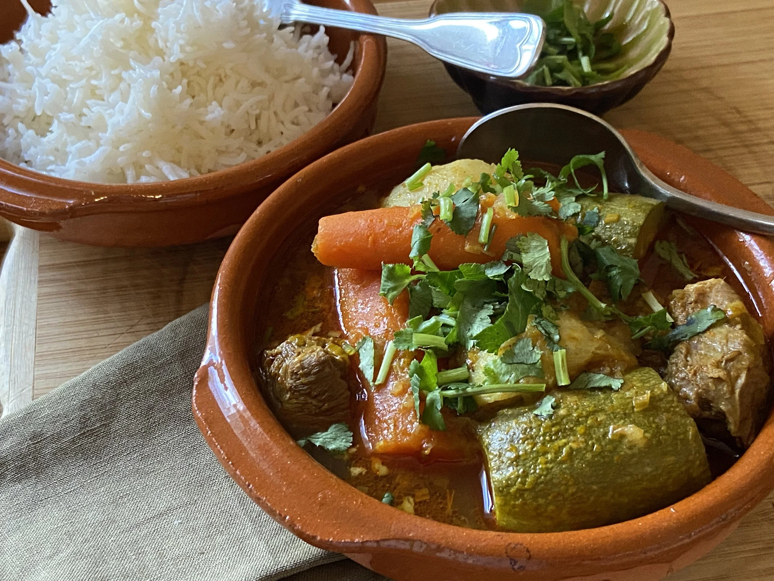 Persian Root Vegetable & Lamb Tagine