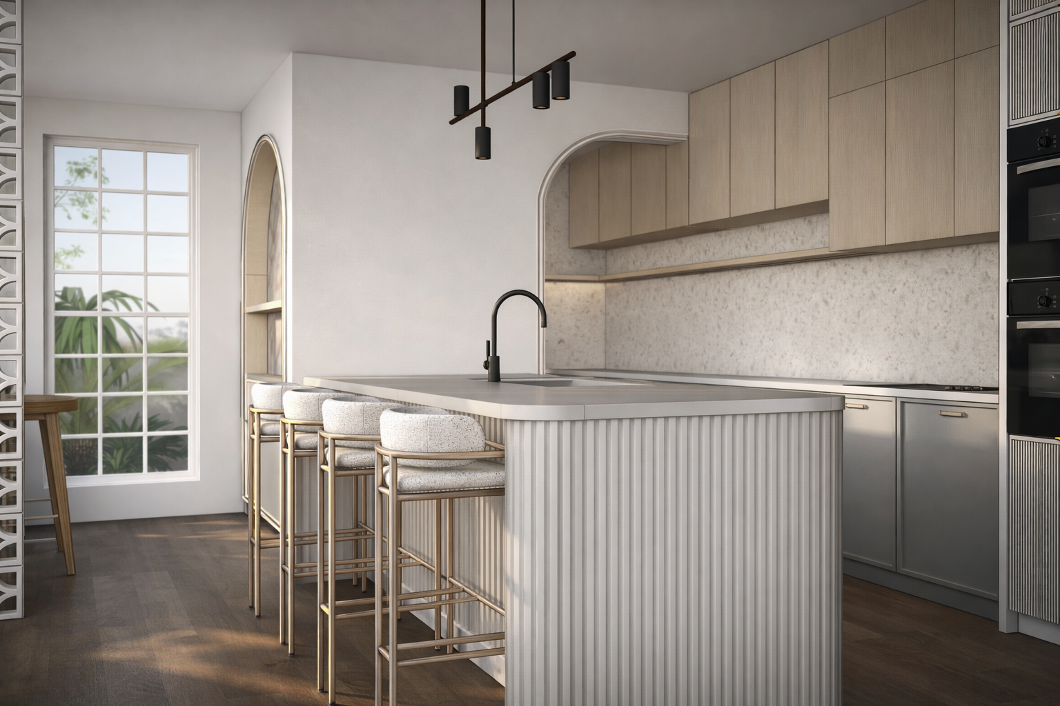 PALM SPRINGS STYLE KITCHEN DESIGN 