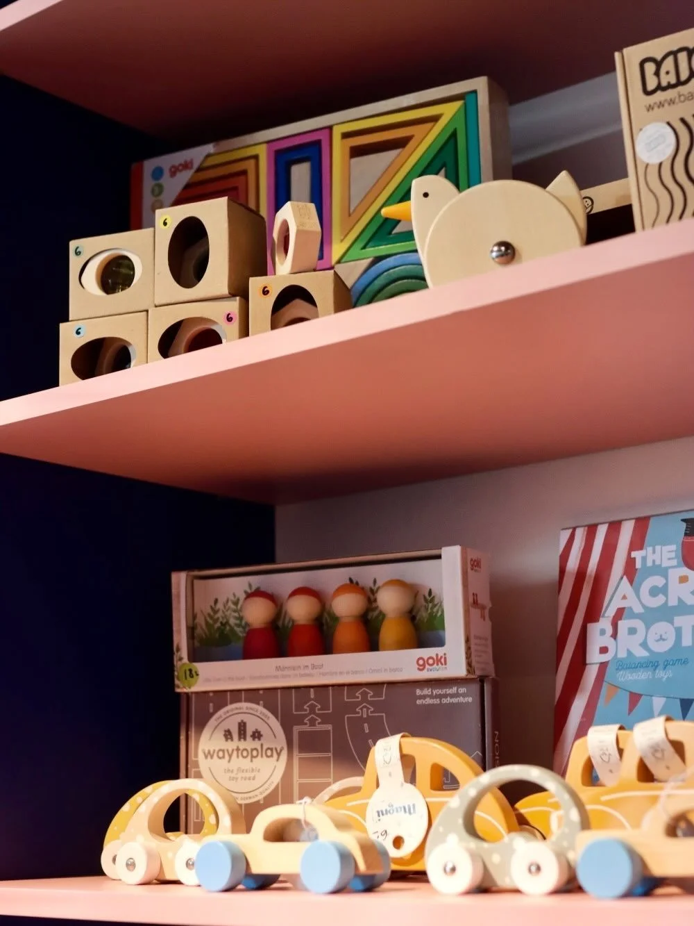 ✨ Discover play that inspires ✨
Our curated toyshop is filled with thoughtful, educational toys, puzzles, craft materials and perfect gift ideas &mdash; all chosen to spark curiosity and joyful play at home or in our caf&eacute;. 

And yes, we also h