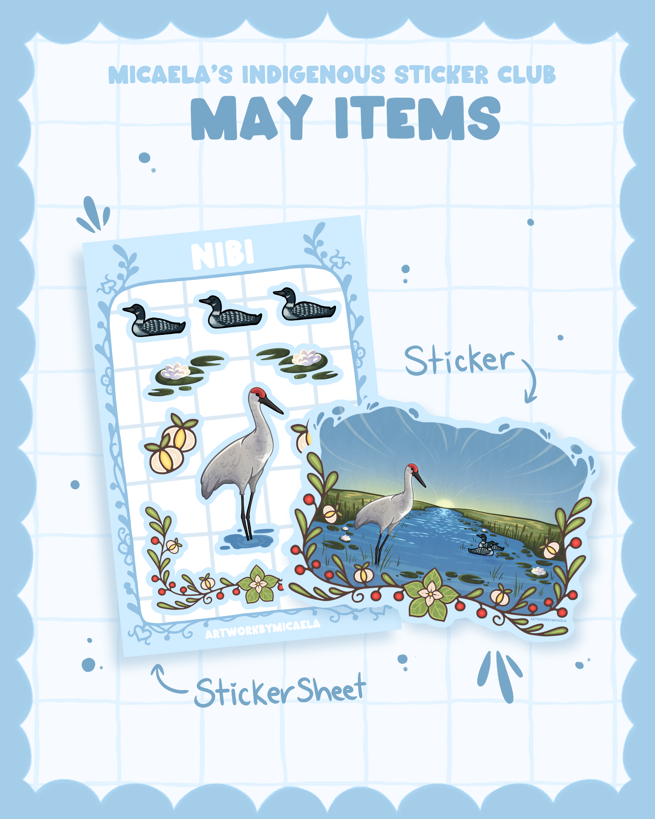 Micaela's Indigenous Sticker Club