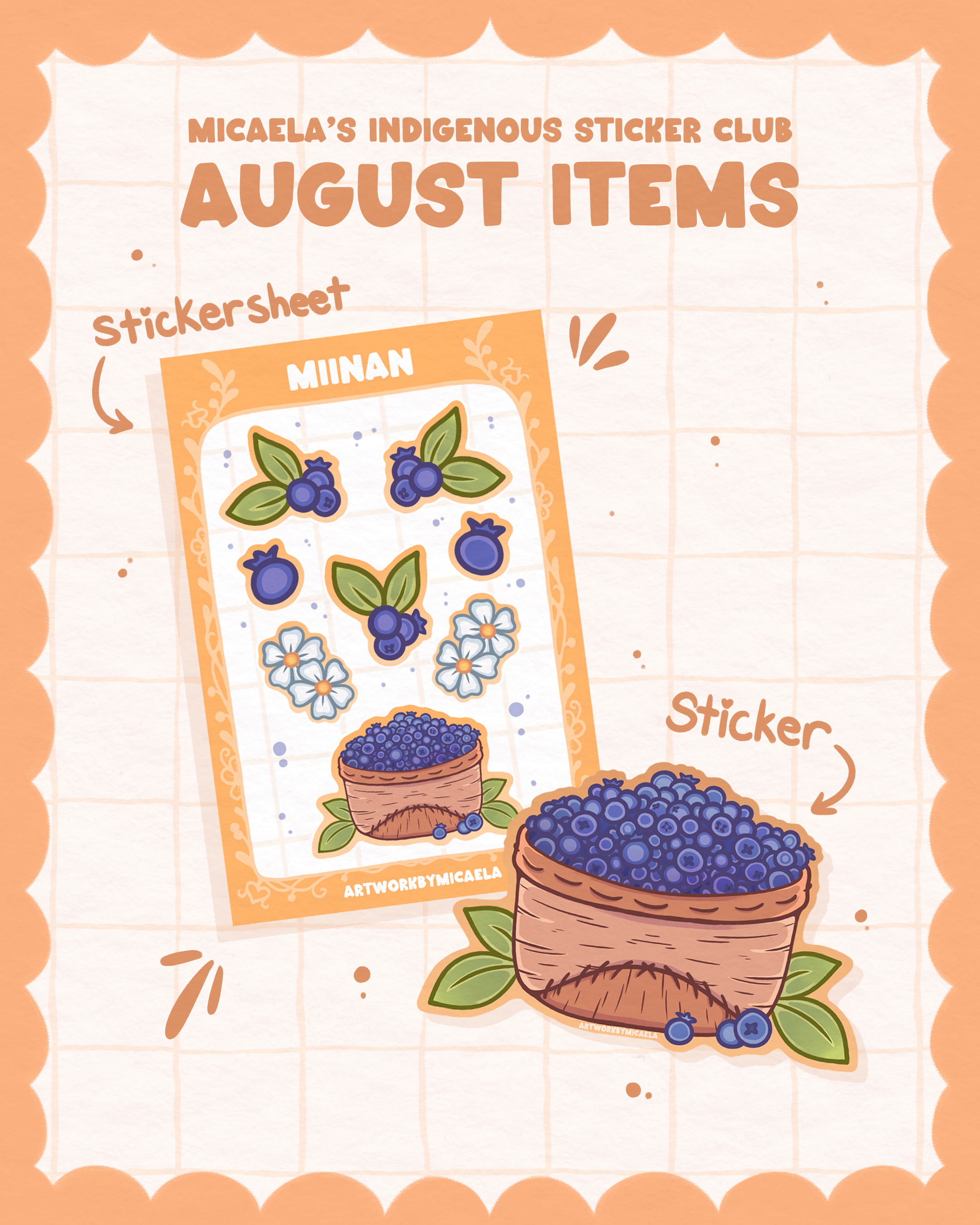 Micaela's Indigenous Sticker Club