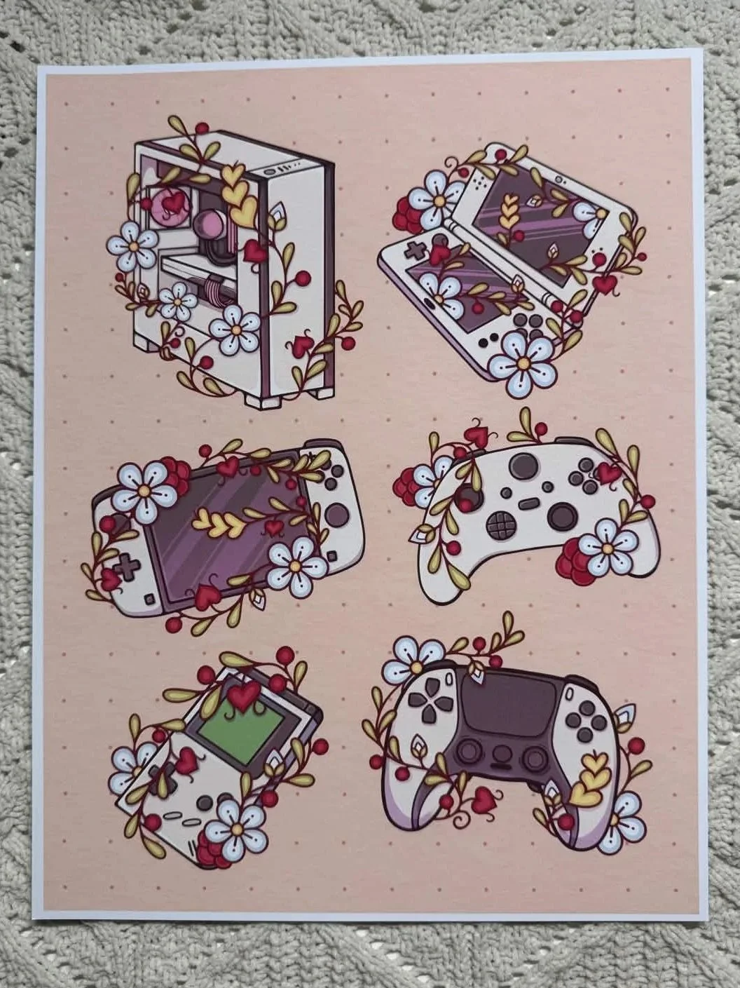 Comfort In Gaming Series Art Prints