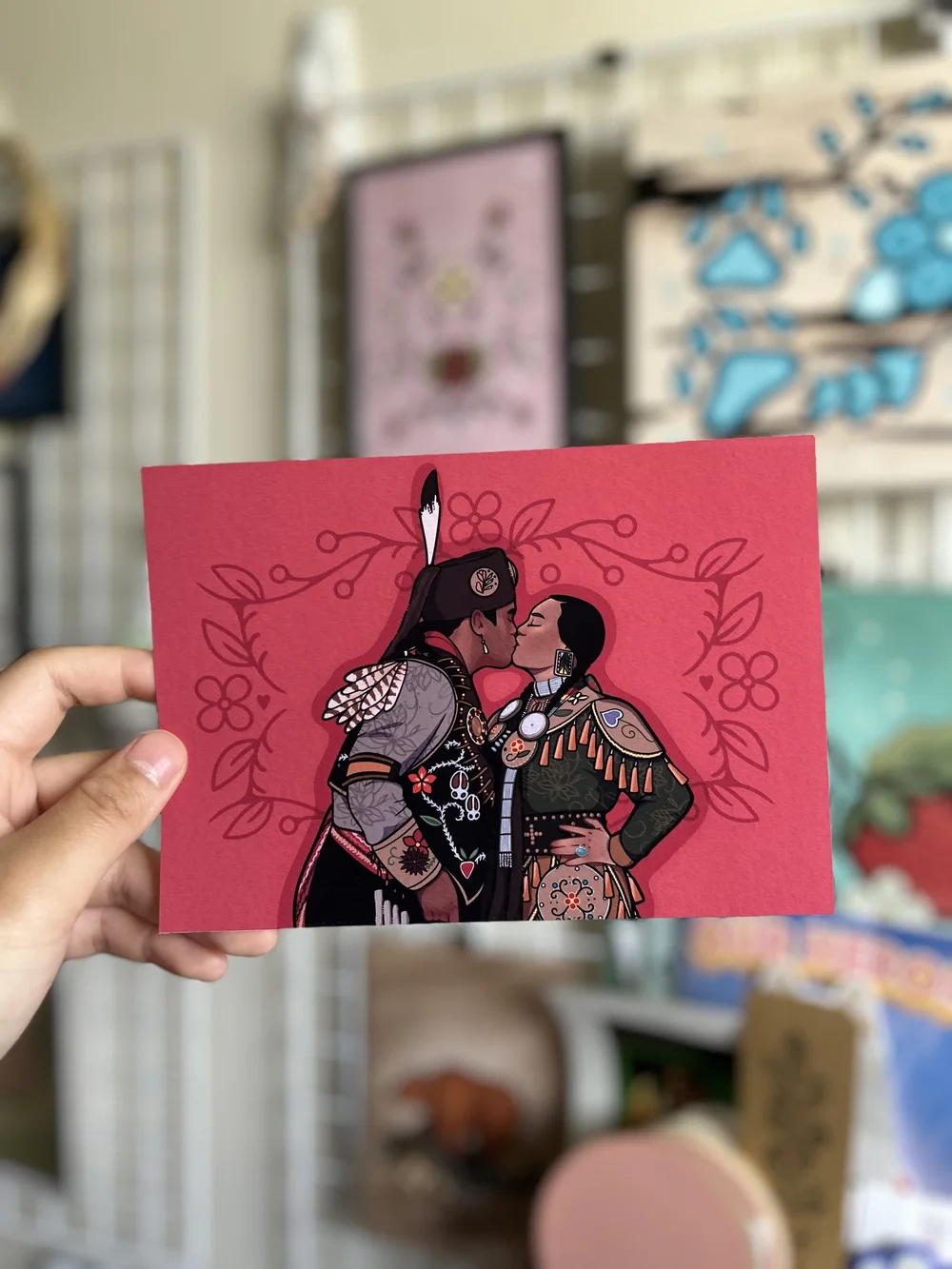 The Couple Illustration — Artwork By Micaela