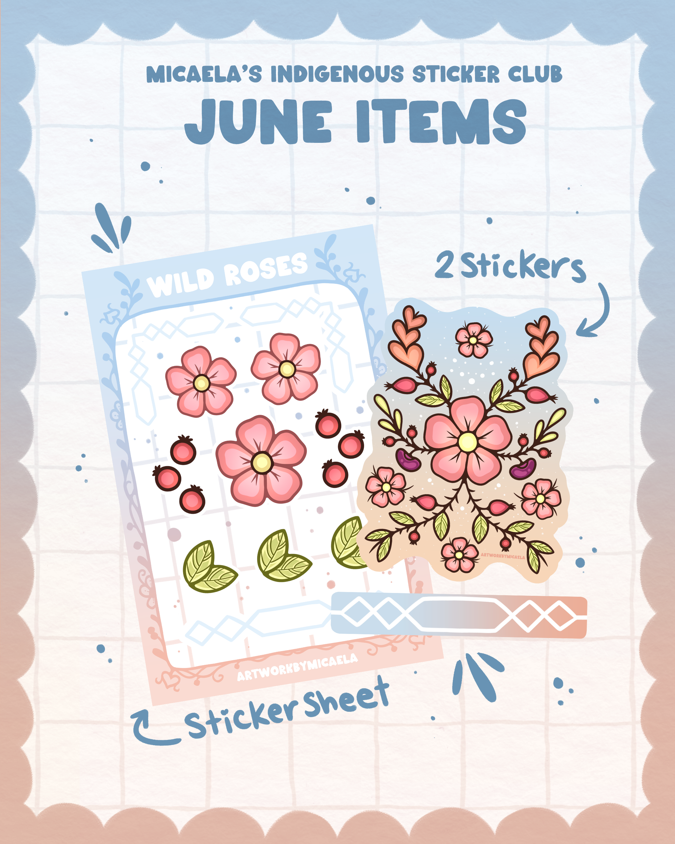 Micaela's Indigenous Sticker Club