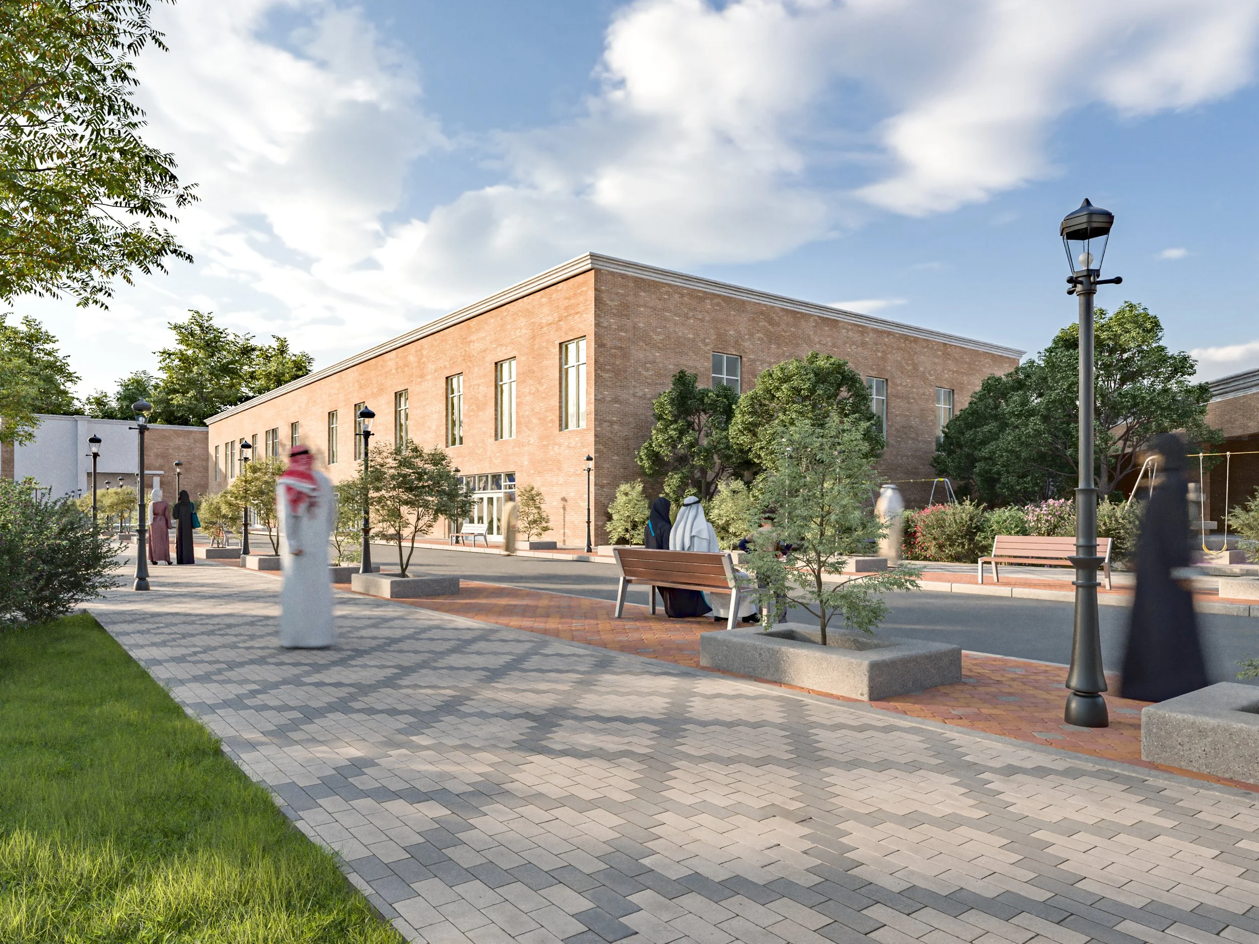 Islamic Center Community Building