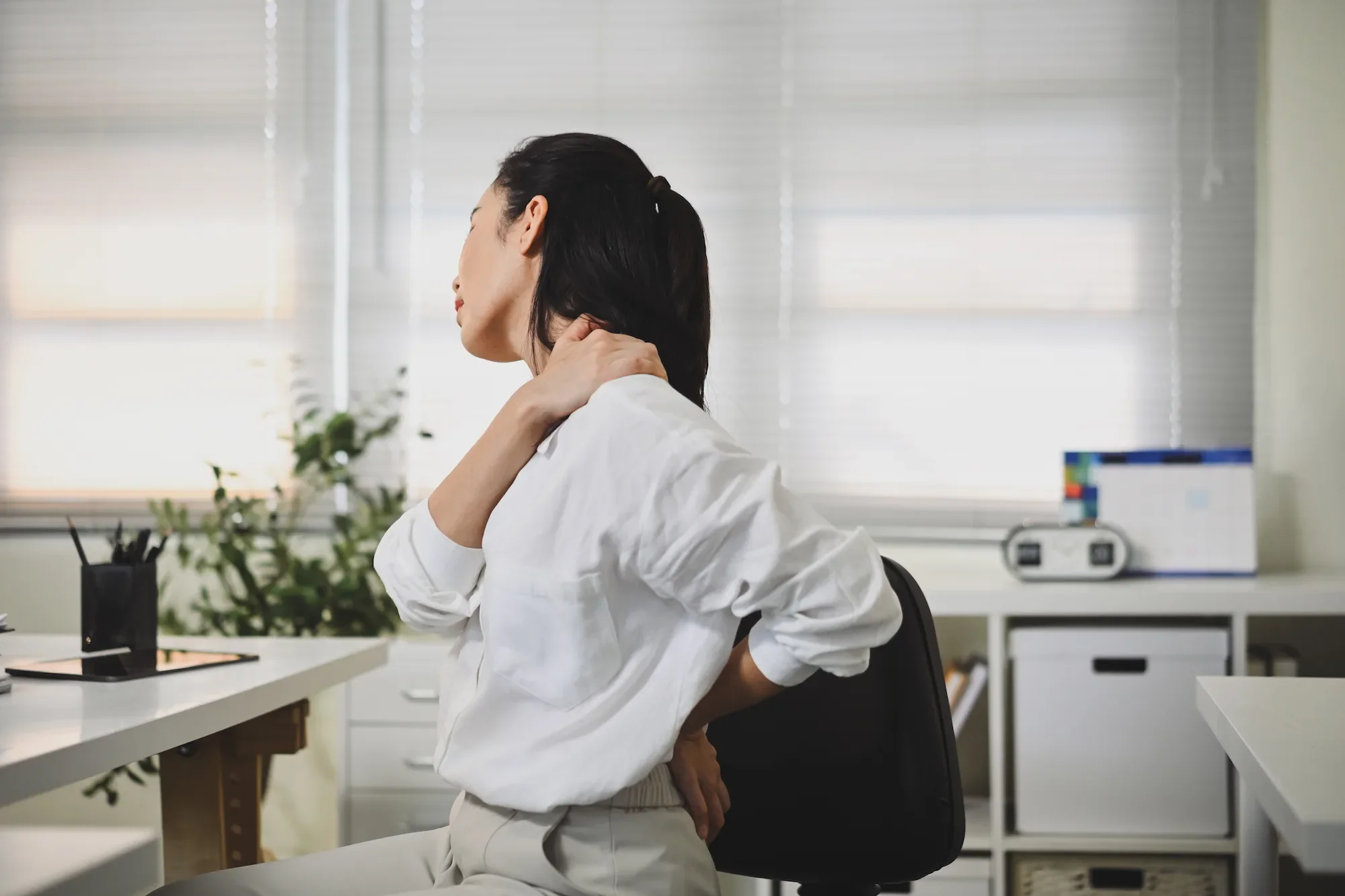 What Causes Poor Posture, Neck Tension, and Back Pain?