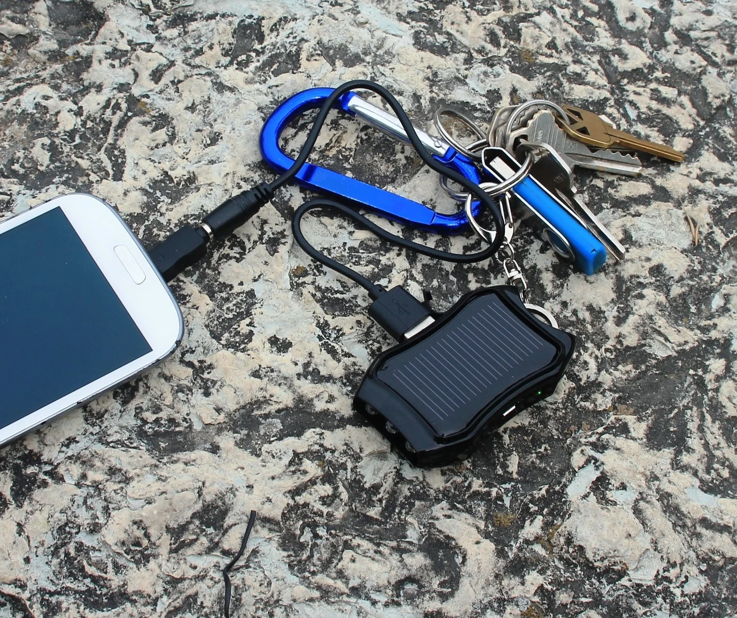 keychain solar charger