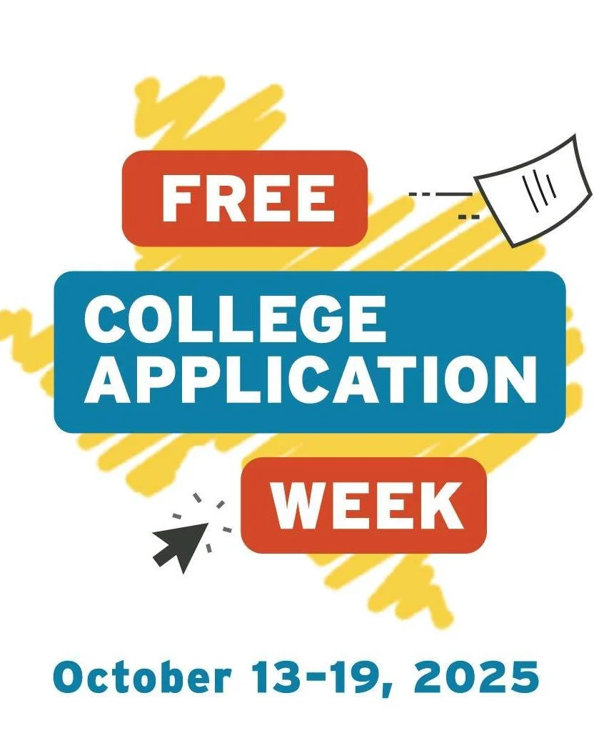 🎓 It&rsquo;s Free College Application Week in Texas! From October 13-19, students can apply to participating colleges and universities with no application fees.
Take advantage of this opportunity to take the next step toward your future! 💫
Visit Ap