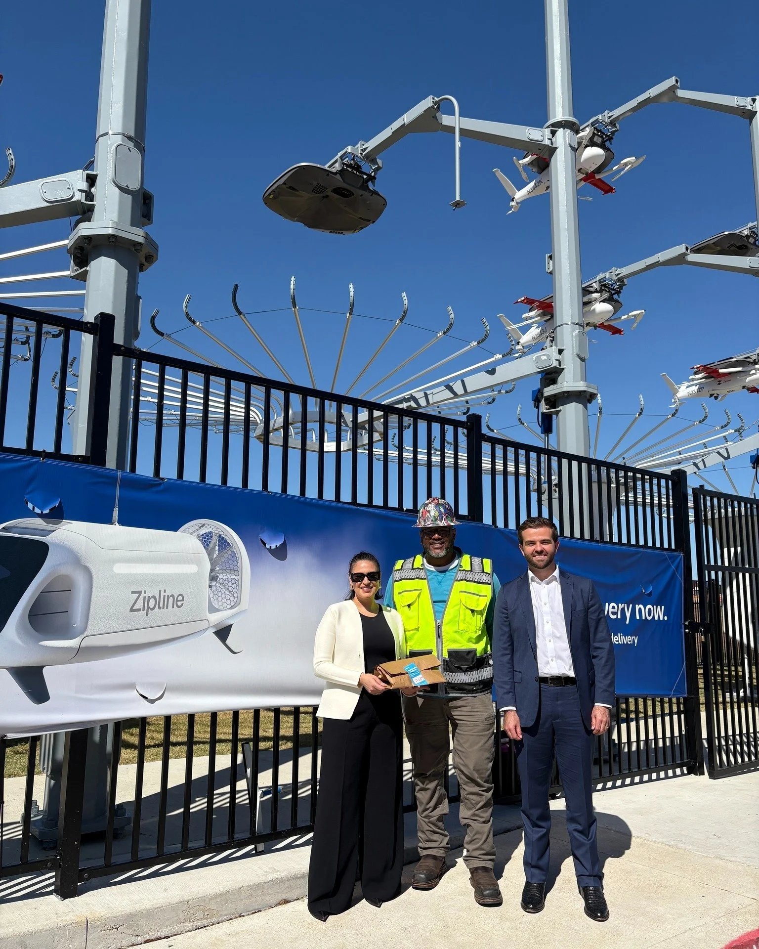 Yesterday, Rep. Garcia toured @zipline  operations facility and got a firsthand look at their innovative order and delivery process!
A huge thank-you to Jake and Chuck for the warm welcome and insightful tour. We learned so much about Zipline’