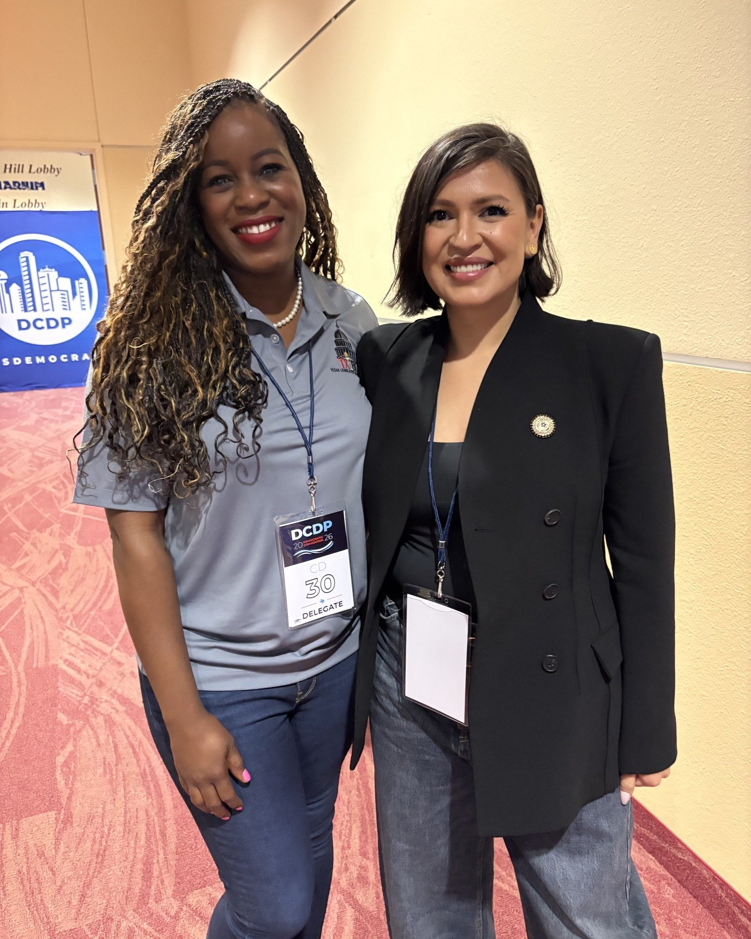 Representative Garcia was excited to be at the @dallasdemocrats Convention,  filled with meaningful conversations and shared purpose. Together Democrats continue the work of organizing and advocating for a stronger, more equitable future for our comm