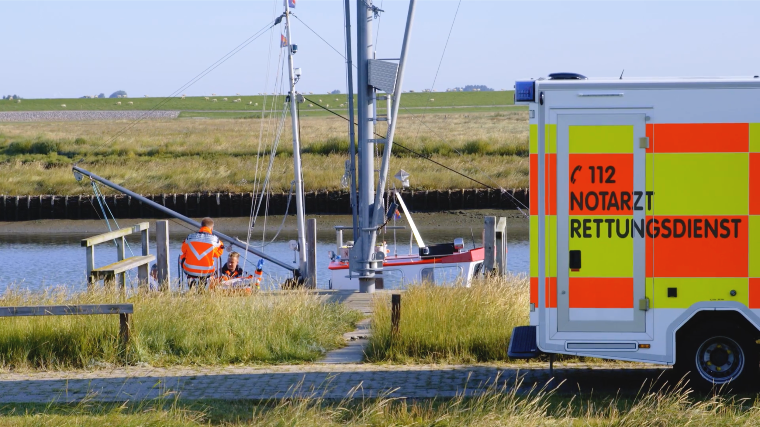 Recruitingfilm für den Rettungsdienst Nordfriesland – Notfalleinsatz am Wasser