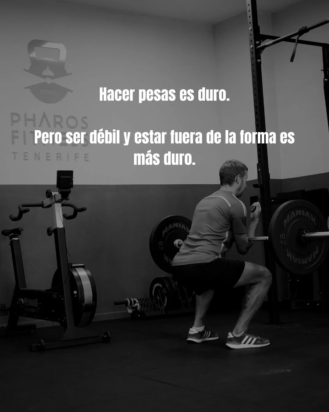 Es dif&iacute;cil beber el &lsquo;veneno&rsquo; del esfuerzo diario para asegurar un futuro sano. Es mucho m&aacute;s f&aacute;cil evitarlo hoy, solo para sufrir un dolor peor ma&ntilde;ana. 
Elige tu veneno.

#verdad #entrenamiento #salud #movilidad